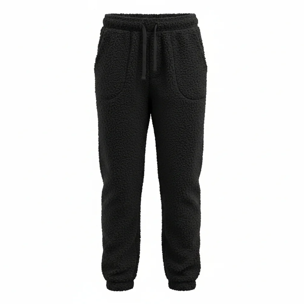 Epic Threads Cozy Black Kids Bottoms Size 6 NWT Pockets Fleece